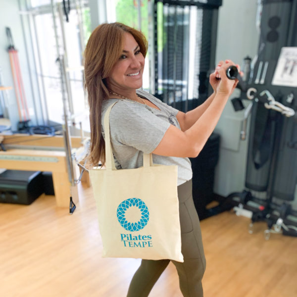 Pilates Tempe Canvas Tote - Image 2