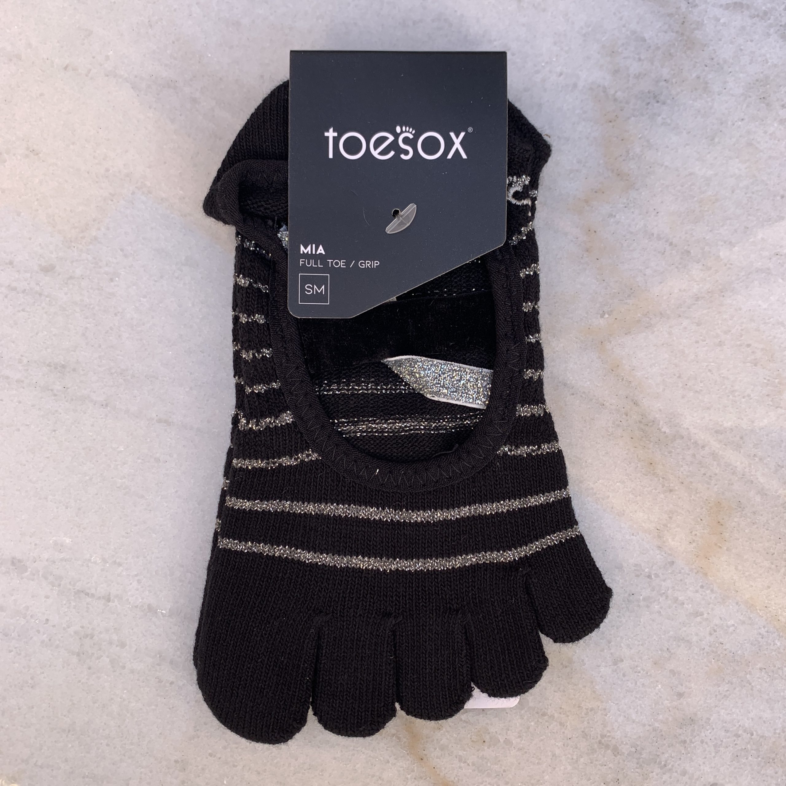 Full Toe Mia Solstice ToeSox Grip Socks